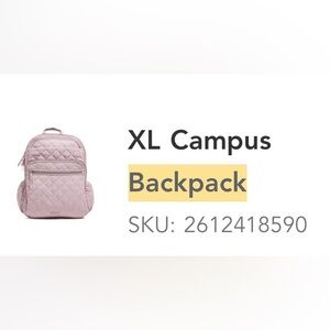 Vera Bradley Campus XL (performance twill) Backpack